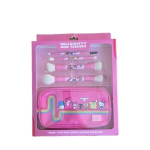Hello Kitty x Impressions Core 4-Piece Dual-Ended Brush Set NEW– Limited Edition